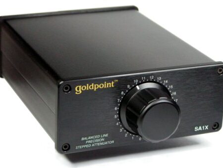 Goldpoint Level Controls SA1X Balanced Stereo 24- Position Stepped Attenuator